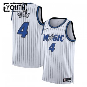 Dres Orlando Magic Jalen Suggs Nike 2025-26 Association Edition Bijela Swingman - Dječji